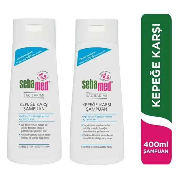 Sebamed 400 ml 2 Adet Kepek Şampuanı