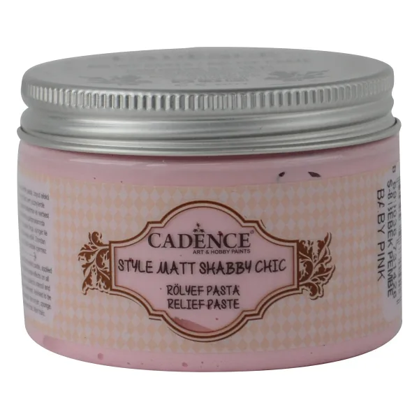 SHABBY CHIC RÖLYEF PASTA SR-08 BEBEK PEMBE 150ML