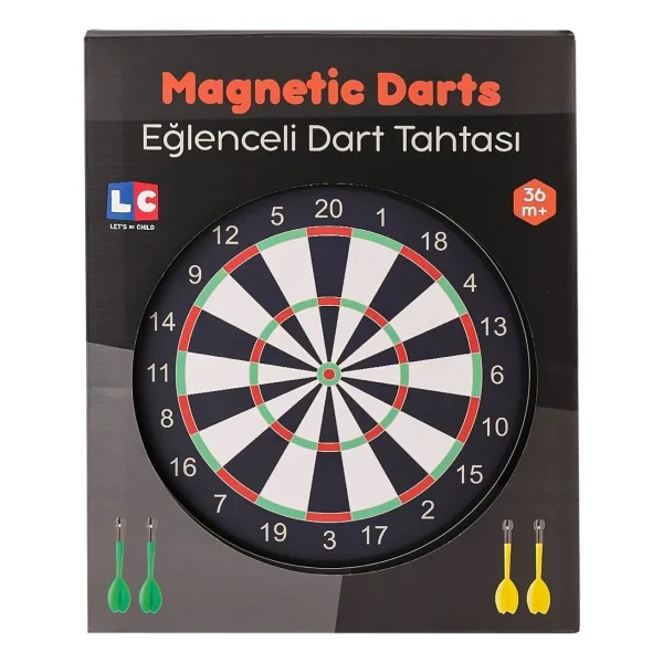 Sinerjim 31064-LC Eğlenceli Manyetik Dart -Lets Be Child