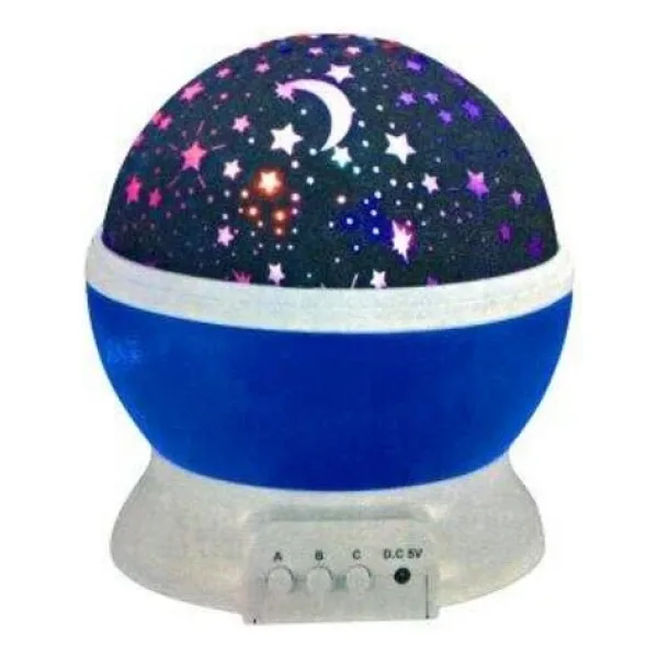 Star Master Pilli Dönerli Gece Lambası