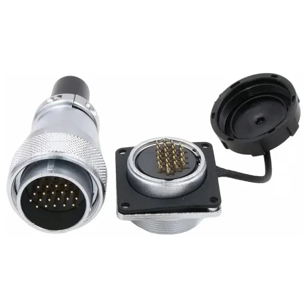 TPWS24 19 Pin 24mm Su Geçirmez Konnektör Takımı