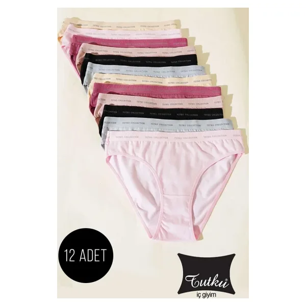 Tutku 12' li Bayan Perla Bikini Külot Kombin 0599