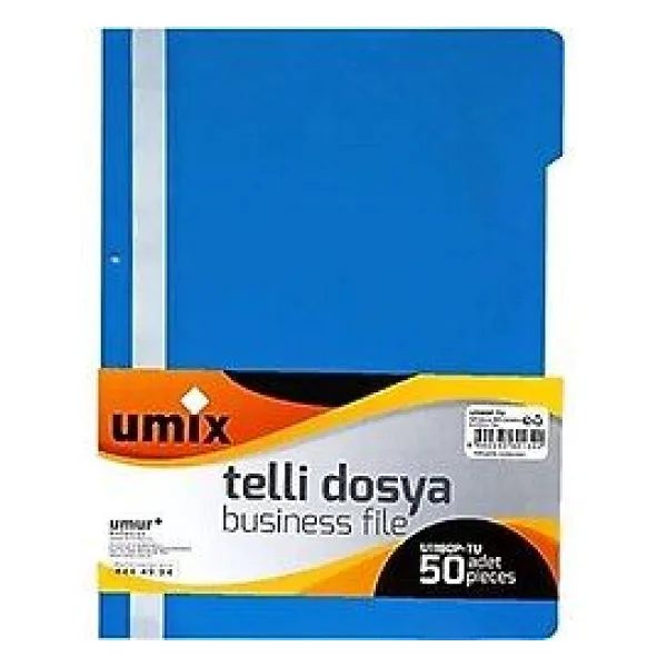 Umix U1180P A4 50 Li Eco Mavi Telli Dosya
