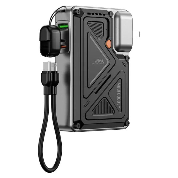 Wiwu Knight WI-P057 10000 mAh Hızlı Şarj Kablosuz Powerbank