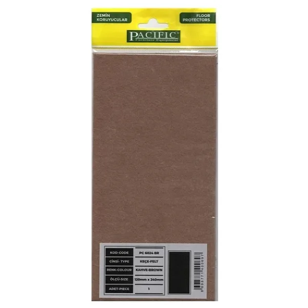Yapışkanlı Keçe Zemin Koruyucusu 120x240 Mm-5 adet