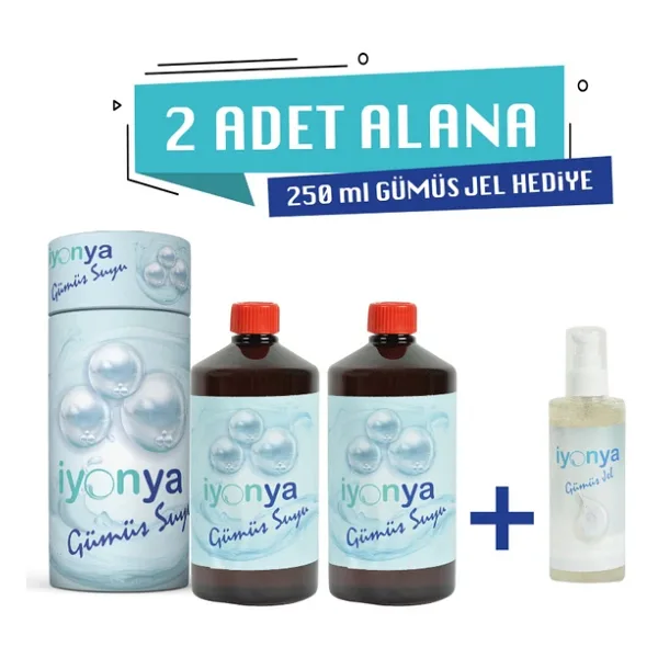 2Lt Gümüş Suyu 250Ml Gümüş Jel Hediye