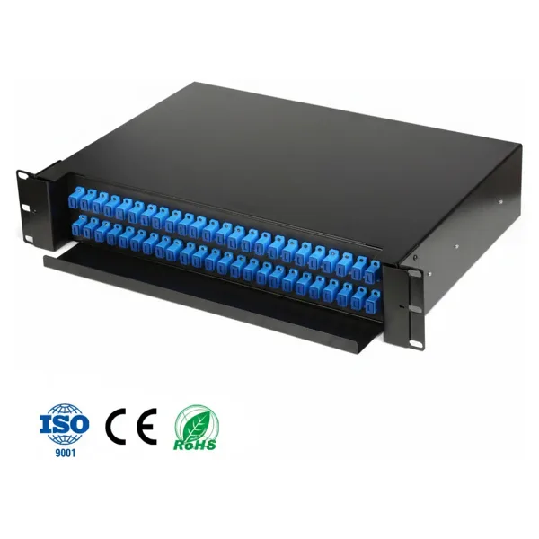 48 Core SC-UPC Hazır Panel - 2U Rack