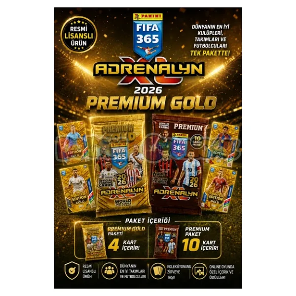 5514 Panını Fıfa 365 2026 Gold Eko Blıster