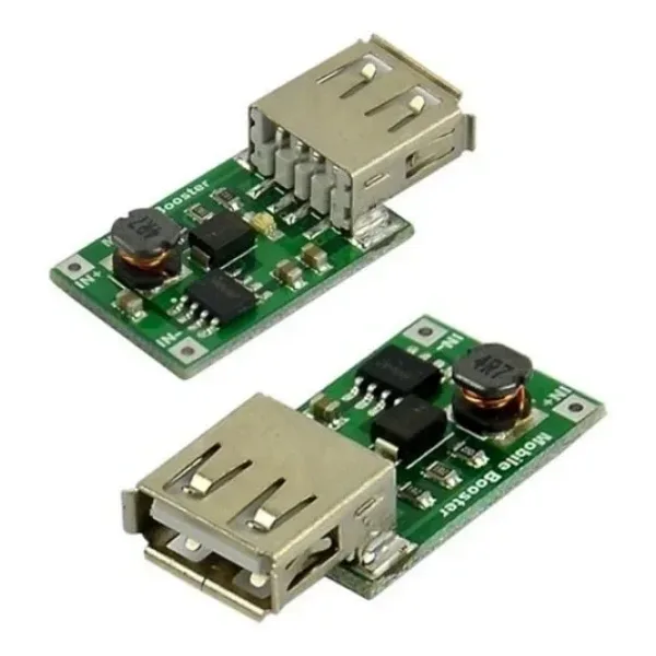 5V 1200mA USB Çıkışı Voltaj Yükseltici Regülatör Kartı - Step Up