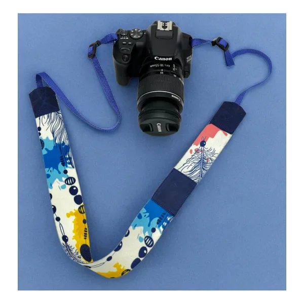 Anatolia SLR VE DSLR FOTOGRAF MAKİNELERİ İÇİN ETNİK DESEN BOYUN VE OMUZ ASKISI