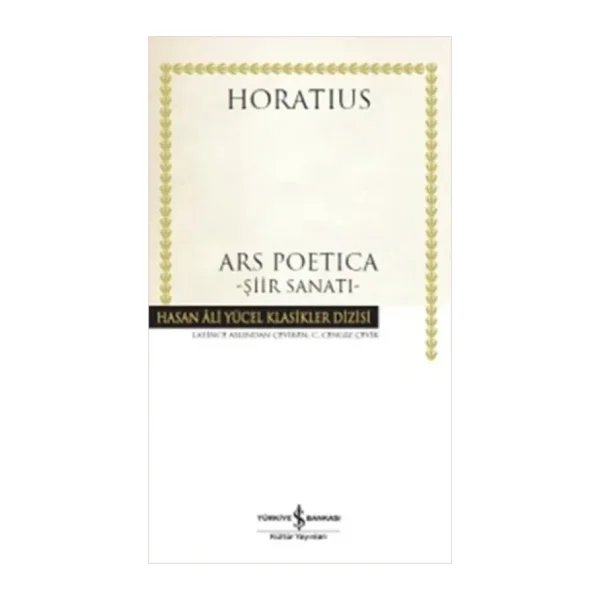 Ars Poetica: Şiir Sanatı - Horatius