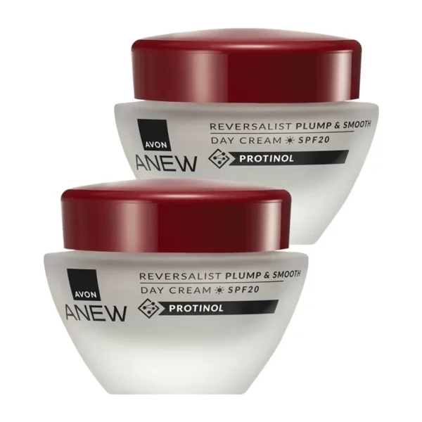 Avon Anew Reversalist Plump & Smooth Gündüz Kremi SPF20 50 Ml. İkili Set