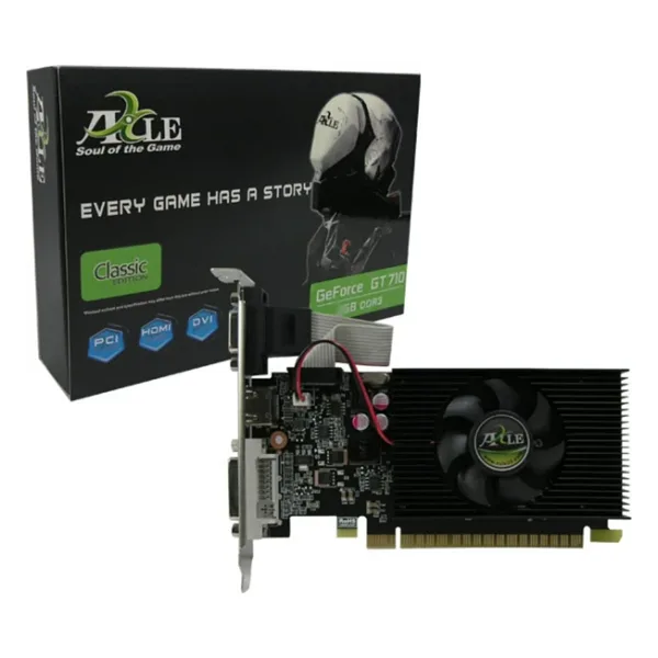 Axle Geforce Gt 710 4Gb Ddr3 64Bit Dvı/Vga/Hdmı Ekran Kartı