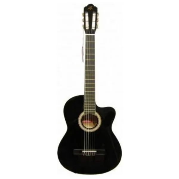 Barcelona LC 3900 CBK Cutaway Siyah Klasik Gitar