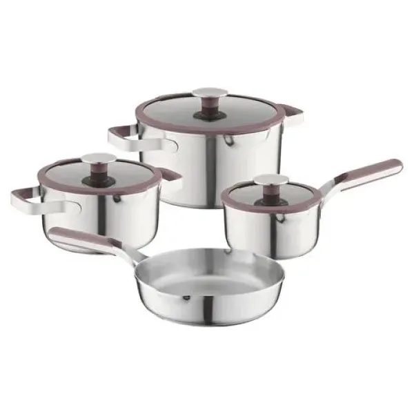 Berghoff Home Elements Aubergine 7 Parça Tencere Seti