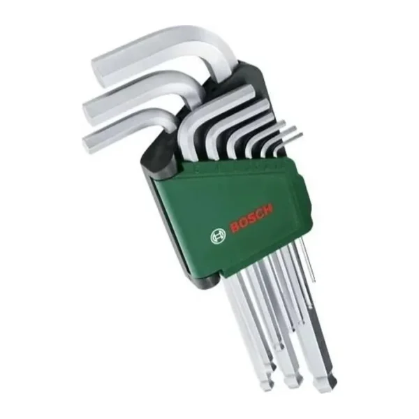 Bosch 1600A02BX9 9 Parça Hex Alyan Anahtar Takımı