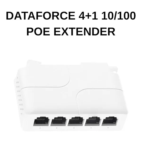 DATAFORCE 4+1 10/100 POE EXTENDER