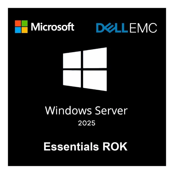 DELL WINDOWS SERVER 2025 ESSENTIAL W2K25ESN-ROK 634-CVDT (25 CAL)