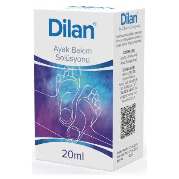Dilan Nasir Cozeltisi Ayak Bakim Solusyonu 20 Ml