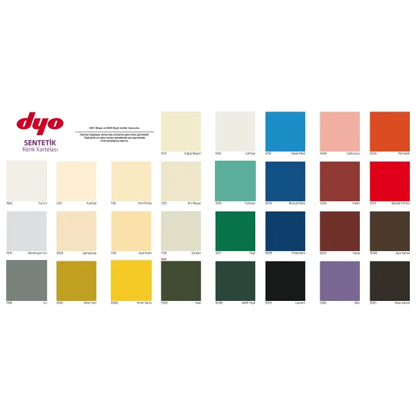 Dyo 036 Dyosen 0.75 lt İç Cephe Boyası - Yeşil