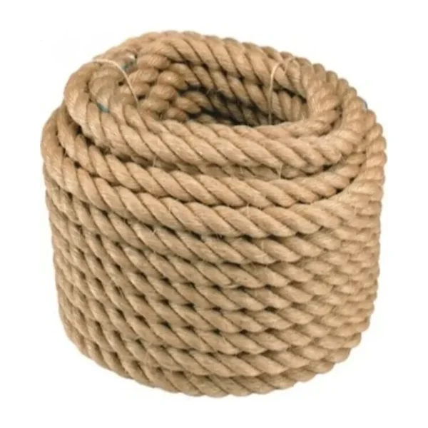 EBA 12 Mm Kendir Halat - Jüt Halat Kalın Ip Salıncak Halatı 5 Metre