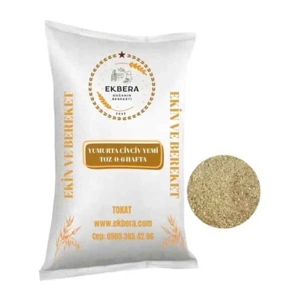 Ekbera - Yumurta Civciv Yemi (Toz) (0-6 Hafta) - 5 Kg