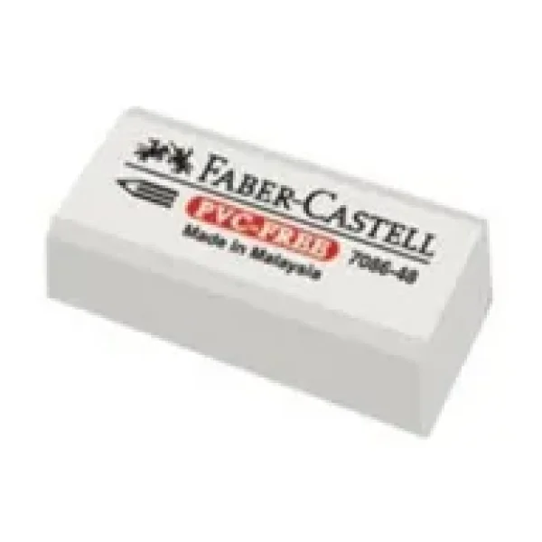 Faber-Castell 7086/48 Beyaz Küçük Silgi