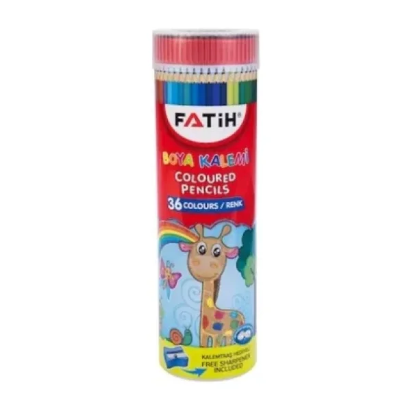 Fatih Metal Tüp Tam Boy 36'lı Kuru Boya Seti