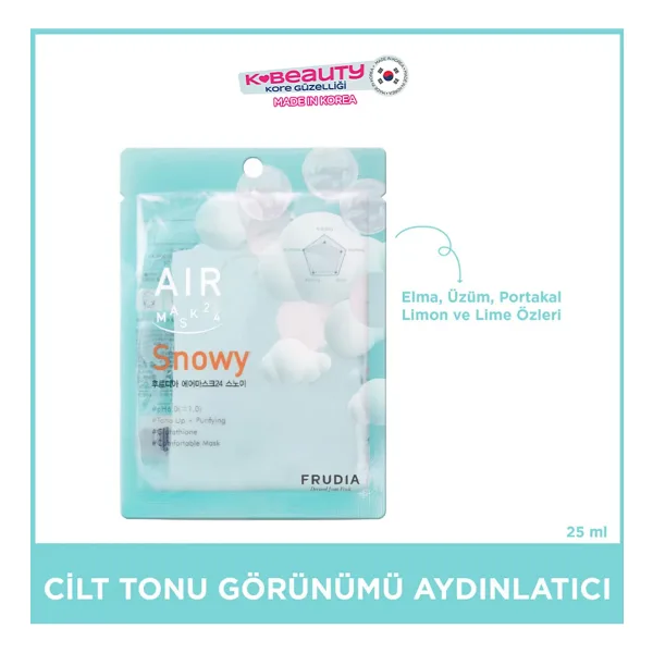 Frudia Air Snowy Maske 24 25 ml