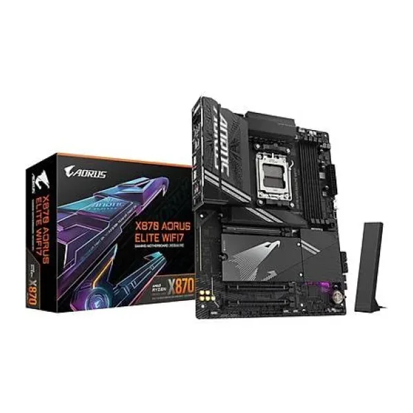 Gigabyte X870E Aorus Elite WIFI7 AMD AM5 DDR5 ATX Anakart