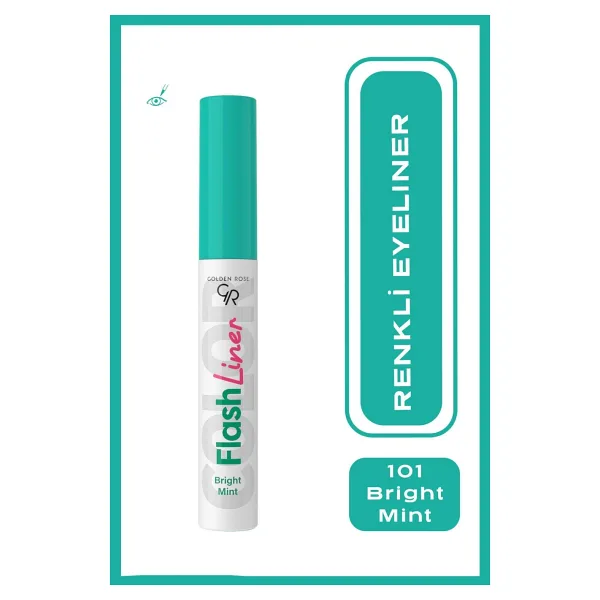 Golden Rose Flash Liner 101 Bright Mint Eyeliner