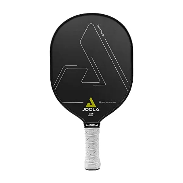 JOOLA Dokulu Karbon Kavrama Yüzeyli Radius Pro Pickleball Küreği - Daha Fazla Döndürme ve Maksimum Kontrol Yaratır - En Büyük Tatlı Nokta - Tepki Polipropilen Petek Çekirdekli 14 mm Pickleball Raketi
