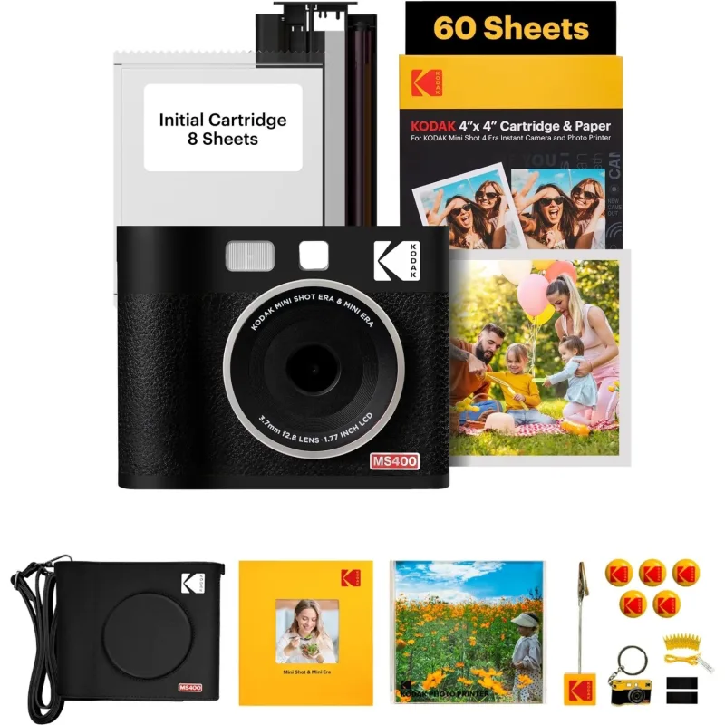 Kodak Mini Shot 4 Era Siyah Instant Fotoğraf Makinesi