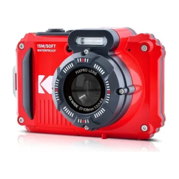 Kodak Pixpro WPZ2 Sualtı Kırmızı Dijital Fotoğraf Makinesi