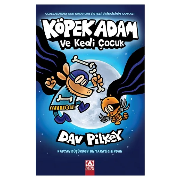 Köpek Adam 4 - Köpek Adam ve Kedi Çocuk - Dav Pilkey