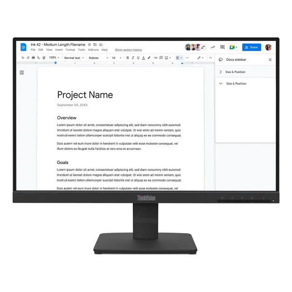 LENOVO S22-4e 64CBKAT6TK 21.5'' 4MS 100Hz 1920x1080 VGA/HDMI VESA SİYAH WLED MONITOR