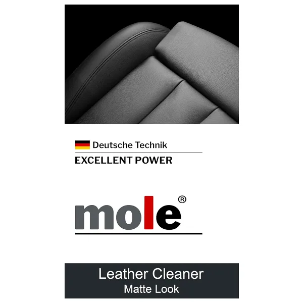 Mole Deri Döşeme Temizleyici 500ml (MAT GÖRÜNÜM) Leather Cleaner (MATTE LOOK)