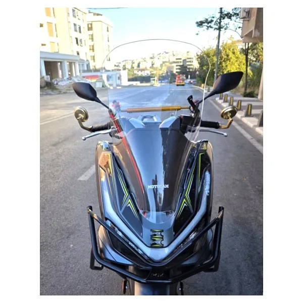 Motocam Honda Pcx Ön Cam 2025-2026 Model 66Cm Şeffaf Renkli 4Mm