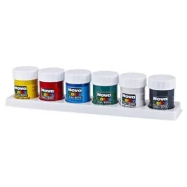 Nova Color 30 cc 6 Renk Guaj Boya