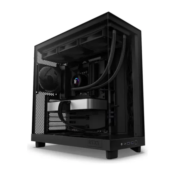 NZXT H6 Flow CC-H61FB-01 Fanlı Siyah ATX Oyuncu Kasası