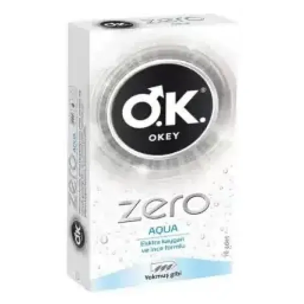 Okey Zero Aqua 10'lu Prezervatif