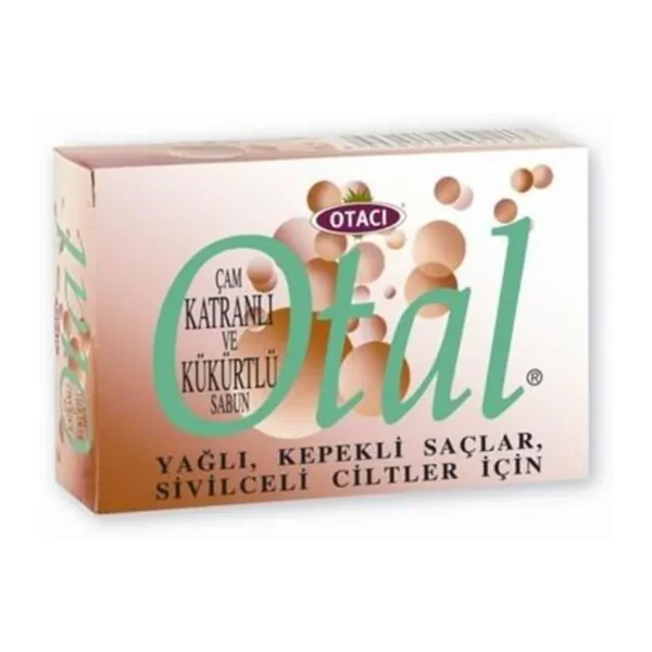 Otacı Doğal Doğal Çam Katranlı ve Kükürtlü 80 gr Sabun