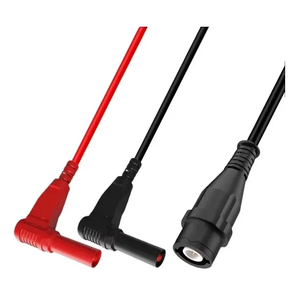 P1207 BNC Erkek - 4mm Banana Dönüştürücü Osiloskop Kablosu - 120cm