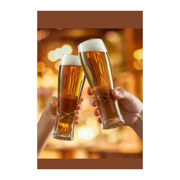 Paşabahçe Craft Wheat 420748 455 cc 6'lı Bira Bardağı