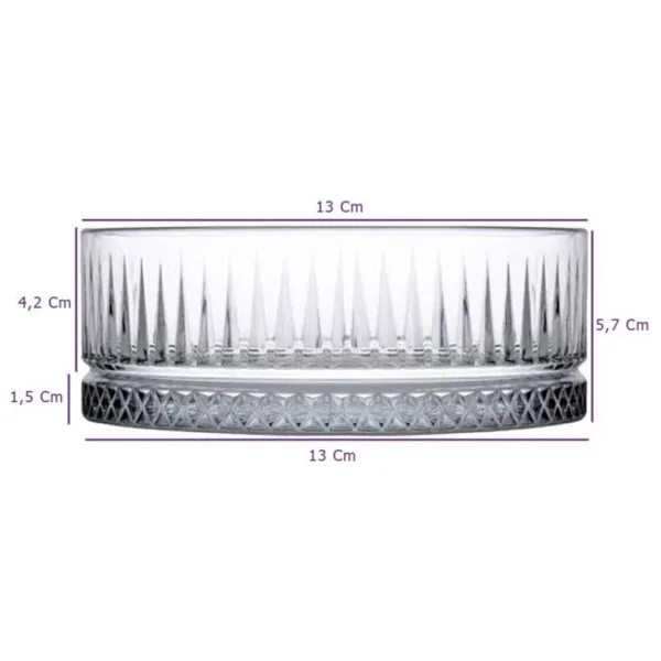 Paşabahçe Elysia 530042 510 cc 12'li Kase
