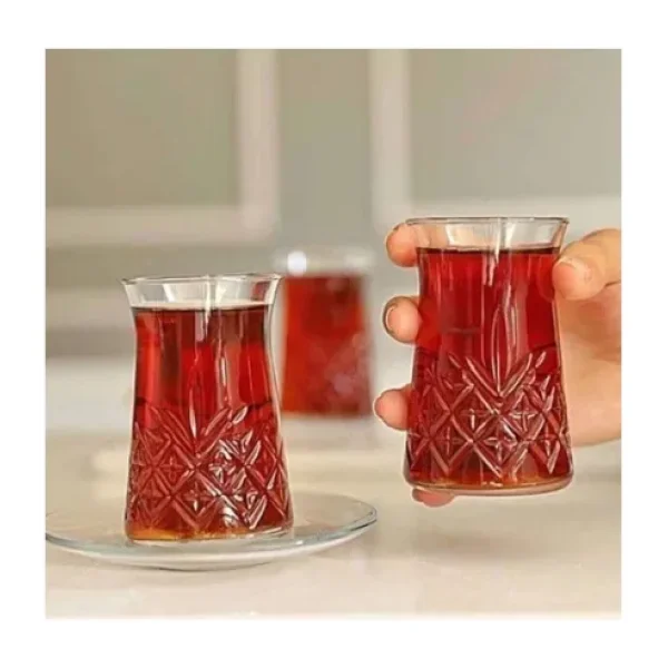 Paşabahçe Timeless 96991 12 Parça 6 Kişilik Çay Seti