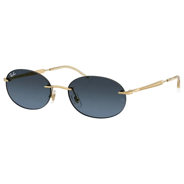 Ray-Ban 3767 001/4C Arista Gold-Dark Grey Güneş Gözlüğü