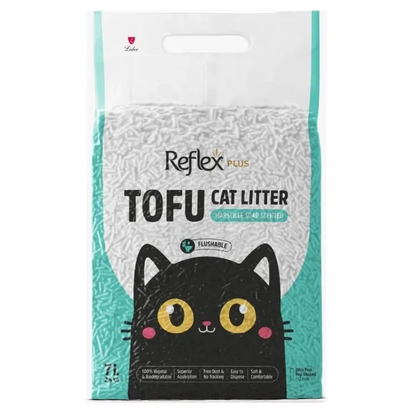 Reflex Plus Marsilya Sabunu Kokulu 7 lt Tofu Kedi Kumu