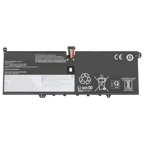 RETRO Lenovo Yoga 9-14ITL5, L19C4PH2 Notebook Bataryası