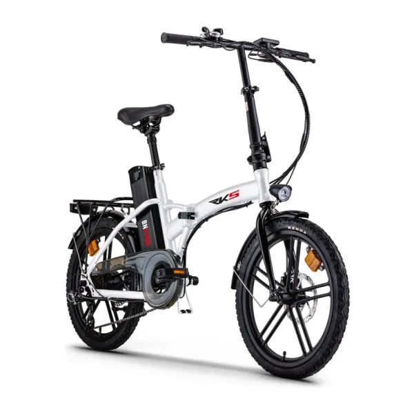 RKS BN5 Pro 250 W Beyaz Katlanabilir Elektrikli Bisiklet